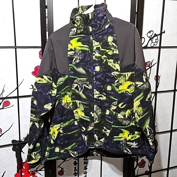Adidas Originals Fleece Track Jacket NWT Medium - Picture 2 of 12